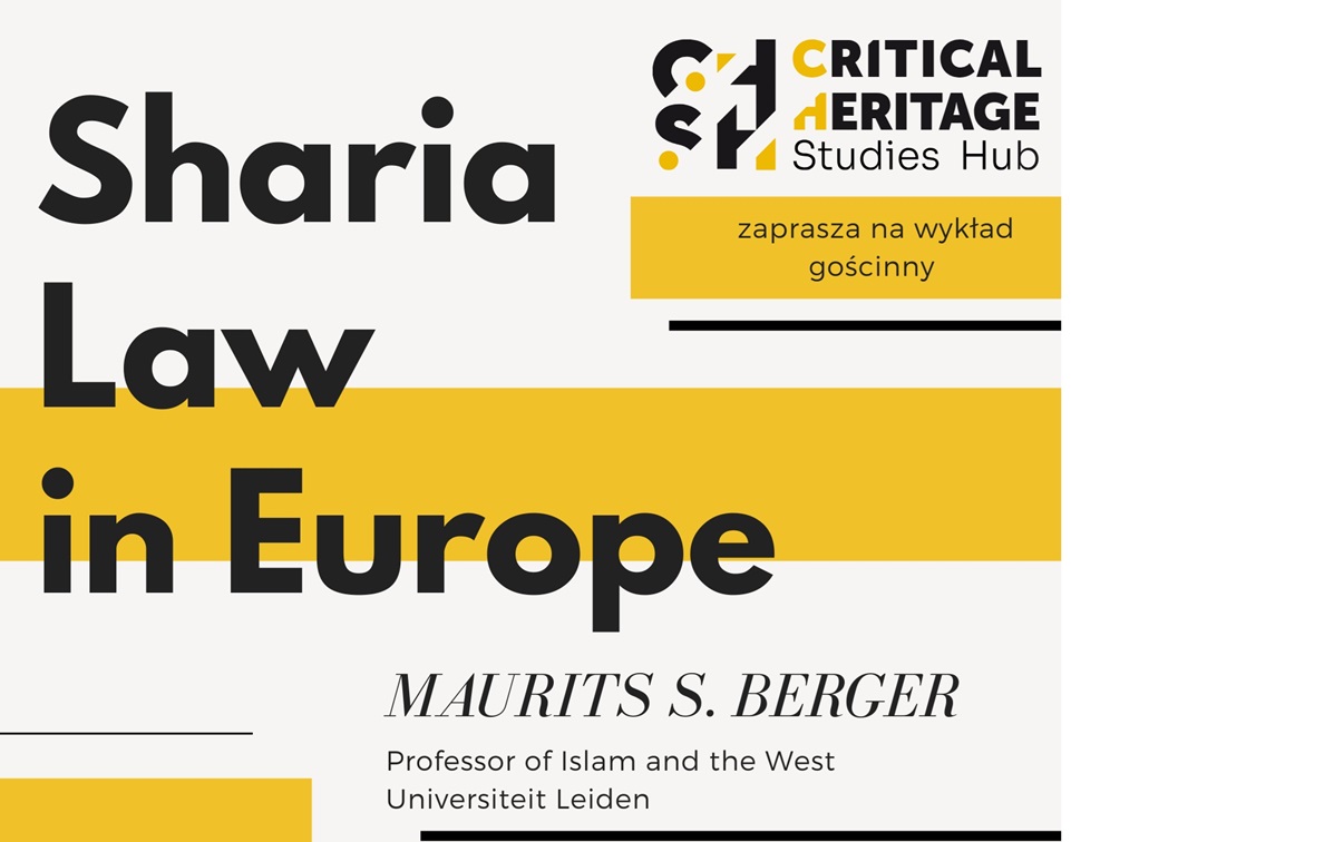 Wykład gościnny na temat Sharia Law in Europe, 15 maj